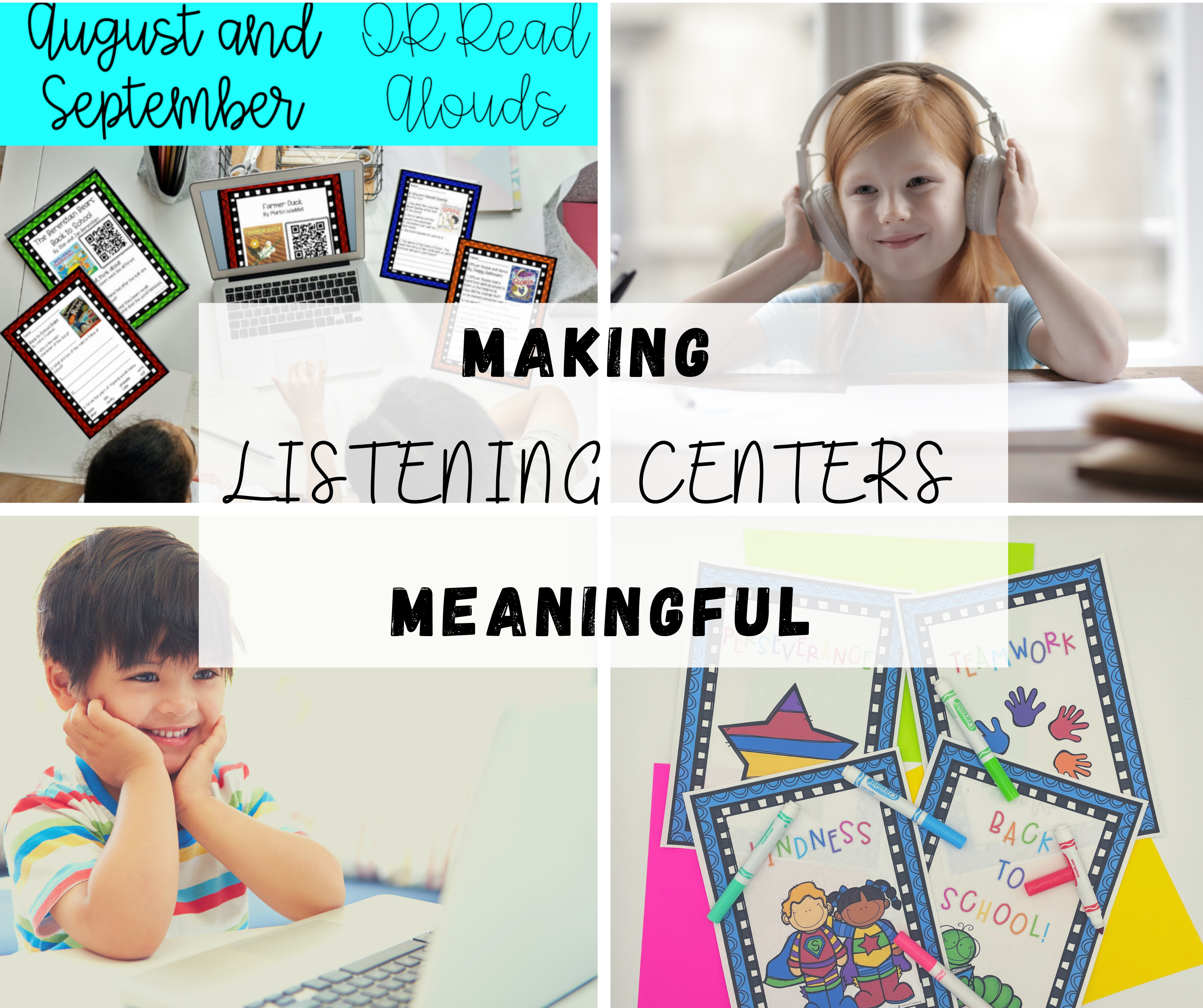 Listening Activities for Back to School (August or September